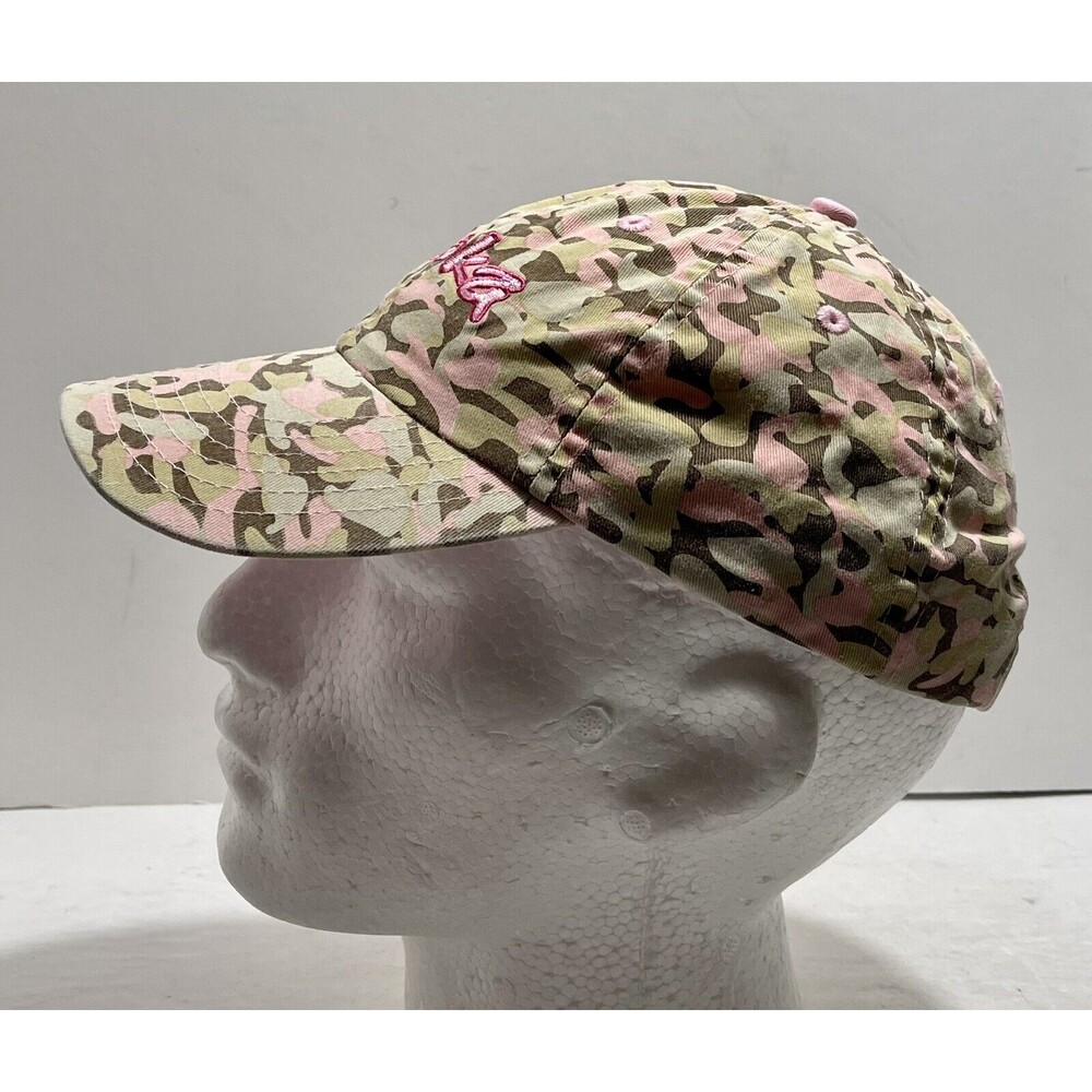 Alaska Head Gear "Alaska@ Embroidered Adjustable Hat Pink/Camo NWT - Picture 8 of 11